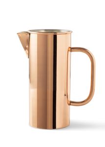king International Copper Latest Table Water Jug Pitcher with Lid Handle Cold Water Jug Pure Copper with Stainless Steel Jug - Product Image 6