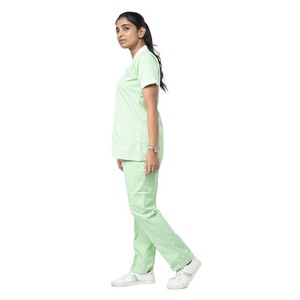 Customize Medical V-Neck Women Scrub All Over Print <b>Doctor</b> Nurse Scrubs Children's Hospital Uniform - Product Image 6