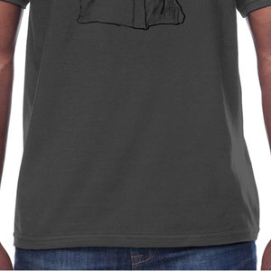 Etiqueta personalizada 100% algodón hombres DTG impresión camisetas OEM diseño personalizado impreso al aire libre hombres DTG impresión camisetas - Product Image 6