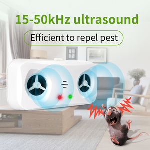 Répulsif <span class=keywords><strong>à</strong></span> ultrasons de haute technologie et purificateur d'air combinés, dispositif de lutte contre les insectes sans produits chimiques <span class=keywords><strong>pour</strong></span> usage domestique - Product Image 1