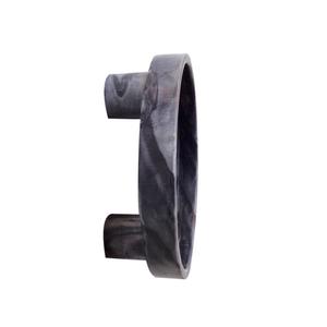 Bol à fruits en marbre noir de qualité supérieure avec support court ustensiles de cuisine faits à la main décor de table à manger accent de maison moderne en gros - Product Image 3