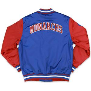 Chaqueta universitaria de satén al por mayor para equipos y marcas de moda Acabado brillante Múltiples colores - Product Image 2