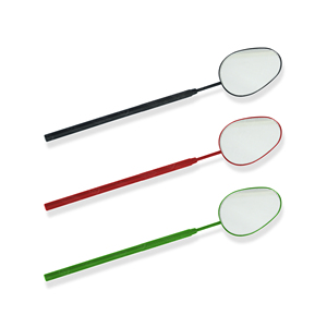 Miroir à cils en acier inoxydable de qualité supérieure avec poignée, résistant à la corrosion, durable, ergonomique et longue durée de vie - Product Image 1