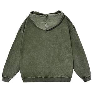 Sweat-shirts à capuche en molleton délavé à l'acide entièrement personnalisables – Qualité supérieure, meilleur matériau, vêtements d'hiver respirants et imperméables, sur mesure - Product Image 2