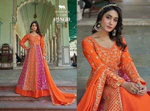 Salwar Kameez pakistanais de qualité supérieure avec travail manuel et design élégant disponible aux prix de gros de l'Inde - Product Image 3