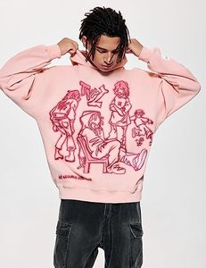 Sudaderas con Capucha para Hombre, Diseño Nuevo, Corte Regular, 100% Algodón, Cierre Completo, Hechas en Pakistán, MOQ Bajo, Venta al Por Mayor, Serigrafía - Product Image 1