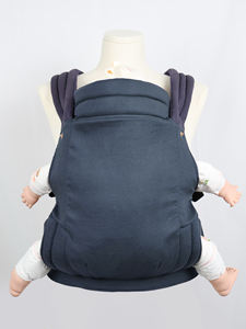 כותנה לתינוק כחול כהה נושאת תינוק נושאת רצועות מתכווננות מחברים מאובטחים לנשיאה תינוק נוח לילדים - Product Image 4