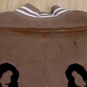 OEM parches de chenilla personalizados logotipo bordado mangas de cuero Letterman béisbol Universidad Varsity chaquetas - Product Image 5