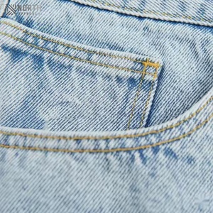 Shorts d'été décontractés pour hommes en toile de haute qualité, bleu, respirant, séchage rapide, fermeture à cordon - Product Image 4