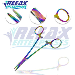 REEAX ENTERPRISES Portaagujas estándar de calidad superior Tarifa al por mayor Mejor material Base de acero inoxidable Instrumentos quirúrgicos - Product Image 4