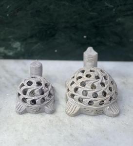 Estatua de Tortuga de Piedra Pulida Hecha a Mano, Decoración para el Hogar, Figura Moderna Tallada en Mármol, Escultura de la Suerte Feng Shui - Product Image 5