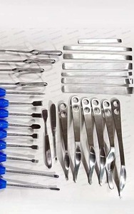 Juego de Instrumentos para Osteotomía Periacetabular, 35 Piezas, Herramientas de Cirugía Ortopédica Manuales, Acero Inoxidable Alemán, Vaslcare VC-0010 CE - Product Image 3