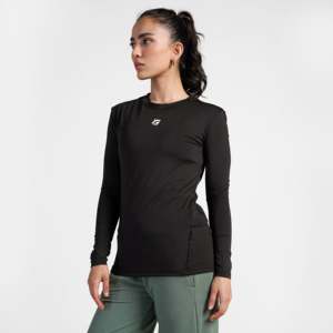 Camiseta de Yoga Active Fuse Negra de Manga Larga, Cómoda y Elegante para Fitness - Product Image 3