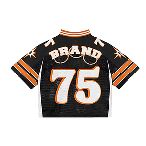 Camisetas Personalizadas de Manga Corta de Algodón y Poliéster de Corte Regular para Hombre, de Secado Rápido, para Fútbol, Baloncesto y Otros Deportes - Product Image 3