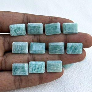 High Quality 10x14mm Natural Blue Amazonite Faceted Octagon Cut Loose Gemstones Buy Dealer-Online Shop Pear <b>Shape</b> Crystal Now! - Product Image 3