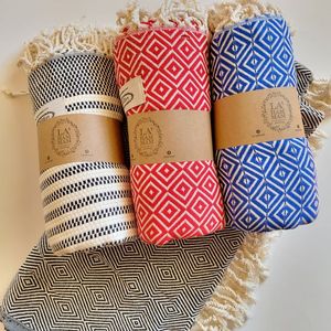 Bán Buôn Sang Trọng Chất Lượng 100% Mềm Cotton Thân Thiện Với Môi Nhanh Chóng Khô Tùy Chỉnh In Fouta Hammam Thổ Nhĩ Kỳ Bãi Biển Khăn Độc Đáo - Product Image 1