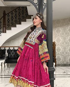 Fabricante de ropa, ropa tradicional afgana personalizada para mujer, Salwar Kameez hecha de seda a la venta en 618 - Product Image 5