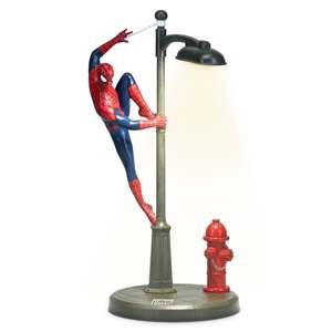 โคมไฟตั้งโต๊ะ LED รูปสไปเดอร์แมน ใช้พลังงานจาก USB พร้อมแหล่งจ่ายไฟ DC - Product Image 4