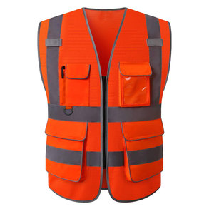 Hot Selling Working Wear Safety <b>Reflective</b> <b>Vest</b> For Adult Wholesale Plus Size Safety <b>Reflective</b> <b>Vest</b> - Product Image 1