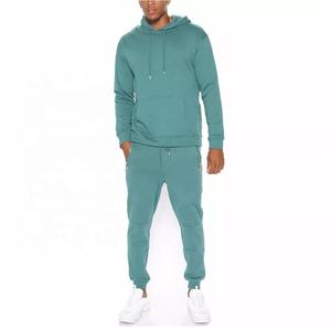 Offre spéciale Survêtement lourd d'hiver de qualité supérieure pour hommes Logo personnalisé respirant coupe régulière fermeture à la taille élastique - Product Image 1