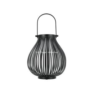 Juego de 2 velas de hierro y Metal de diseñador, farol chapado en oro brillante para decoración navideña y de jardín, FAROL DE VELA colgante - Product Image 6