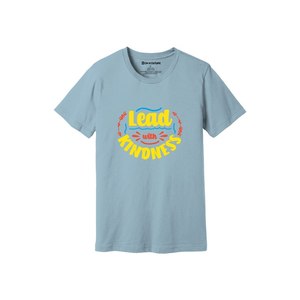 Camiseta de algodón 100% con temas de bondad, estampado de estilo informal, 12 opciones de color, 160-180, colocación de diseño personalizable GSM pesado - Product Image 1