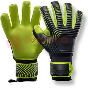 Gants de gardien de but en cuir pour adultes, très vendus, antidérapants, résistants à l'usure, à doigts complets, imperméables, pour l'entraînement au football, unisexe - Product Image 1