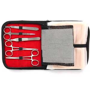 Kit de suture pour étudiants en médecine, kit de suture en silicone pour une pratique réaliste, instruments chirurgicaux - Product Image 6