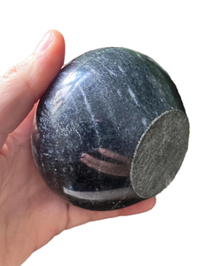 Pot en marbre noir pierre naturelle, pot à bonbons en pierre d'onyx, pot en marbre fait main avec couvercle - Product Image 4