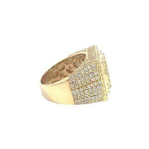 Haute Qualité La Plus Tendance Hip Hop S925 Argent Moissanite Diamant Croix Conception Anneau Pour Hommes - Product Image 3