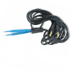 Pinzas bipolares Hemostatos europeos y portaagujas 14cm con cable largo Instrumentos quirúrgicos Premium - Product Image 2