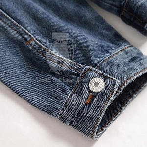 Chaqueta de Mezclilla para Hombre, Nueva Colección de Invierno, Color Sólido, Casual, Transpirable, Ecológica, con Cuello Alto y un Solo Botón - Product Image 5