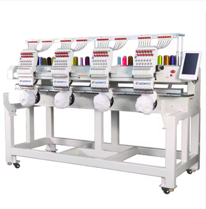 Máquina de Bordar Industrial de 4 Cabezas, Nueva y de Alta Calidad, con 12/15 Agujas, Dispositivo para Bordar Calcetines - Product Image 2