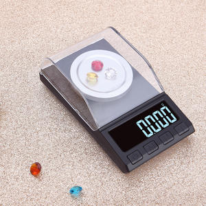 ميزان حلي عالي الدقة 0.001 ميزان جيب رقمي 50 جم 0.001 جم ميزان وزن الذهب لوزن الماس - Product Image 4