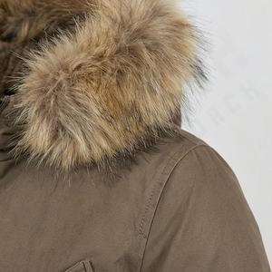 Veste parka longue pour femmes, vêtements d'extérieur, streetwear, imperméable, manteau d'hiver, dernier design, capuche, thermique, chaud, isolé, épais, vêtements d'extérieur - Product Image 5