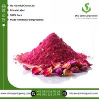 Poudre d'extrait de rose sauvage cultivée de haute qualité, ingrédient naturel de qualité supérieure pour les cosmétiques et la parfumerie