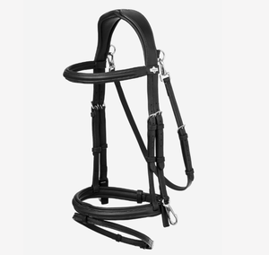 Joxar-brida de trabajo de caballo, color negro - Product Image 4