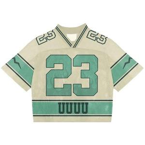 Maillot de football américain TOP OEM maillot de football américain en gros conception personnalisée maillot de football américain 100% polyester hommes maillot de football en vente - Product Image 5