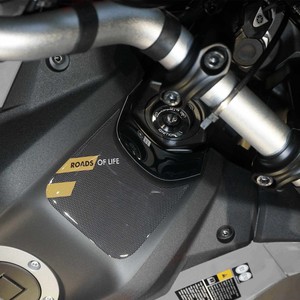 Autocollant 3D pour zone de clé d'allumage de moto, autocollant de réservoir compatible avec Yamaha Tracer 9 GT 2025 - Product Image 1