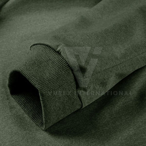 Survêtement d'hiver pour hommes 100% coton personnalisé motif solide Super qualité durable ensembles écologiques - Product Image 5