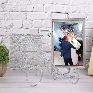 Décent décoratif superbes cadres photo en métal prix du fabricant Look élégant bureau et dessus de table extérieur fabriqué en inde - Product Image 6