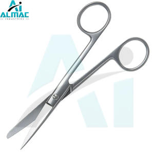 ALMAC Instruments chirurgicaux avancés Ciseaux chirurgicaux à iris Ciseaux de premiers soins à lame droite par Instruments chirurgicaux du nombril - Product Image 2