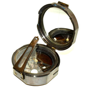 Brass Brunton <b>Compass</b> With <b>Antique</b> Finished Camping and Hiking Accessories <b>Compasses</b> Sale From India - Product Image 1