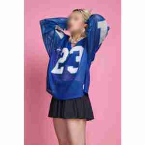 Best Manufacturer's Custom Logo Printed Oversized Vintage Boxy Mesh <b>Crop</b> Jersey <b>Men's</b> Sublimated Design Plus Size Football - Product Image 2