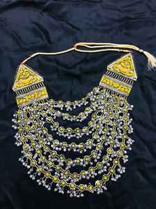 Women's Fashion Afghan Kuchi Vintage Jewelry <b>Sets</b> Lightweight Breathable Necklace Earrings <b>Set</b> for Weddings in Custom Pattern - Product Image 5