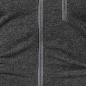 Vente en gros de sweats à capuche avec logo personnalisé pour hommes 100% coton français éponge fermeture éclair cordon de haute qualité brodé OEM vêtements - Product Image 6