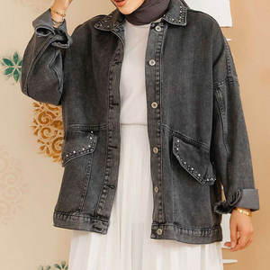 Haute qualité femmes modeste veste bas quantité minimale de commande femmes modeste veste nouveauté femmes modeste veste - Product Image 2