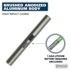 Tondeuse portable au lithium pour barbe, poils du visage, oreilles et nez, appareil personnel sans fil en plastique - Product Image 4