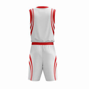 Uniforme de baloncesto hecho en poliéster para ropa deportiva de hombre secado rápido hecho a medida - Product Image 3