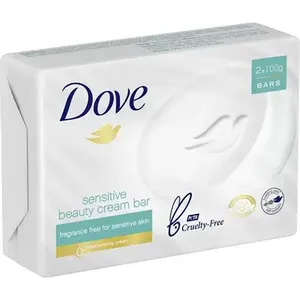 Jabón de Baño Dove Sensitive Beauty Bar para Hombre, Antiséptico, Hidratante, Sin Perfume, Hipoalergénico, para Todo Tipo de Piel - Product Image 3